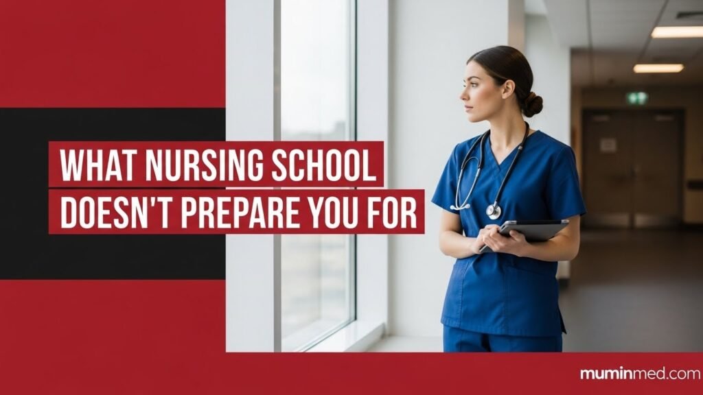 unexpected realities after nursing education